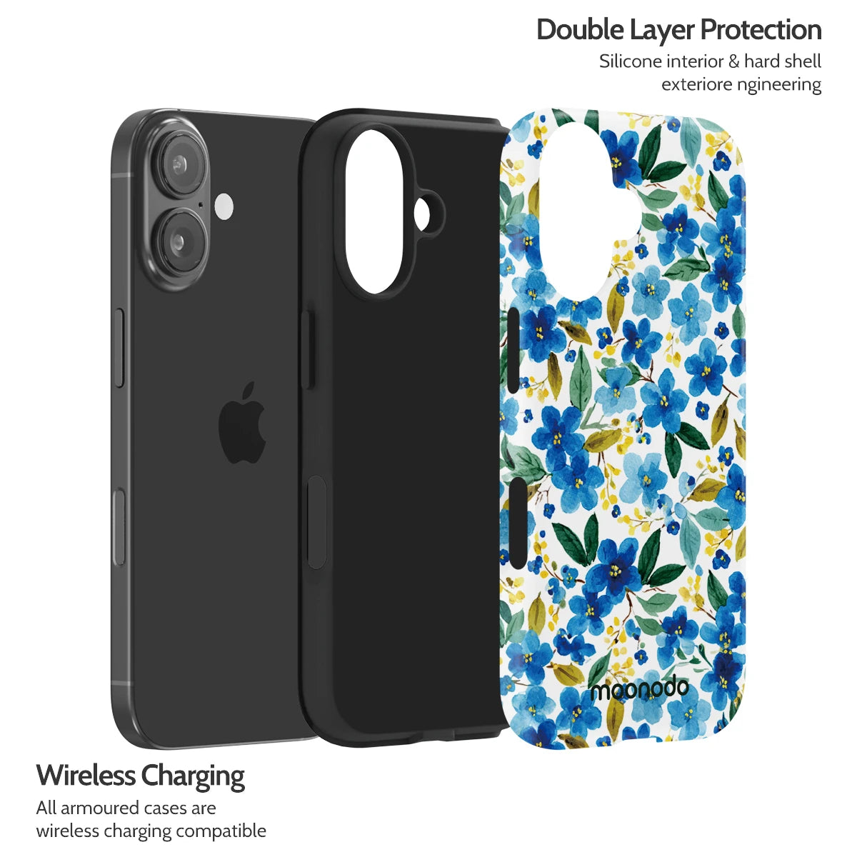 Cerulean Ink - iPhone 16 Case