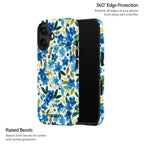 Cerulean Ink - iPhone 16 Case