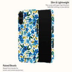 Cerulean Ink - iPhone 16 Case