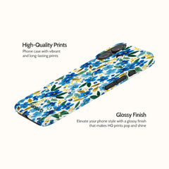 Cerulean Ink - iPhone 16 Case