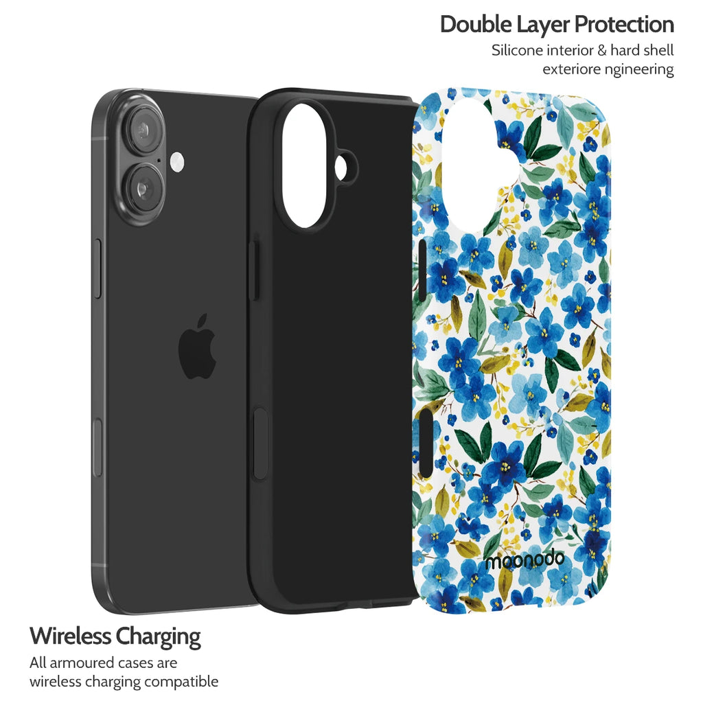 Cerulean Ink - iPhone 16 Plus Case