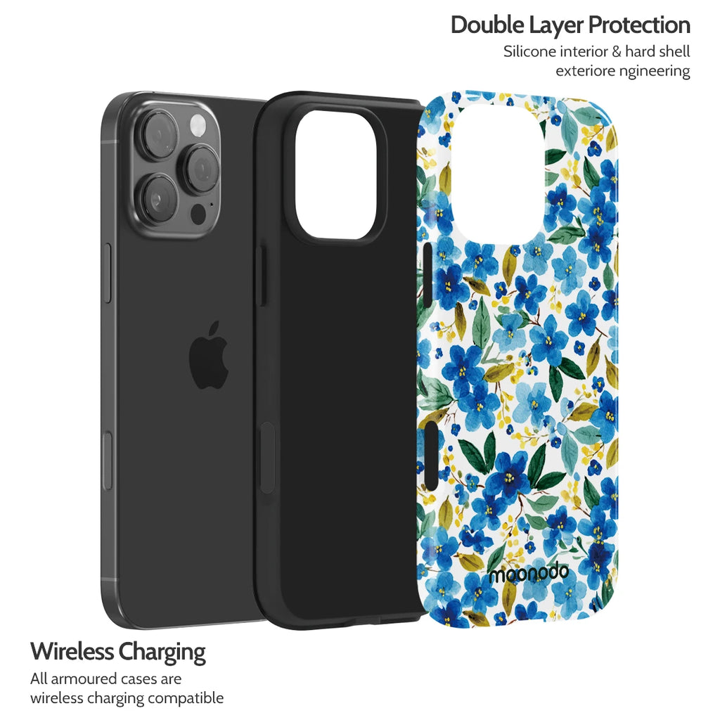 Cerulean Ink - iPhone 16 Pro Max Case