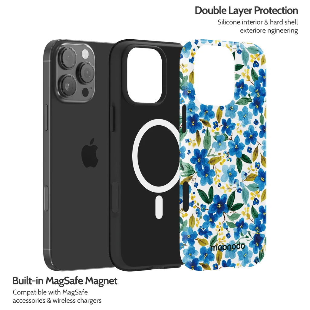Cerulean Ink - iPhone 16 Pro Max Case