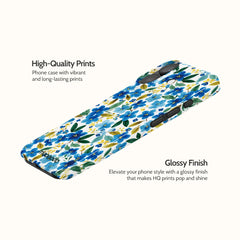 Cerulean Ink - iPhone 17 Case