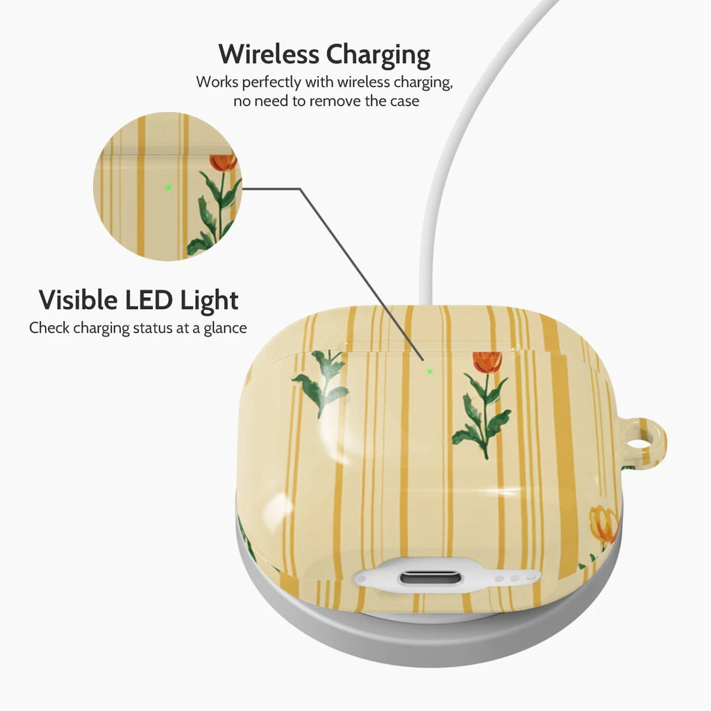 Golden Tulip - AirPods 4 Case