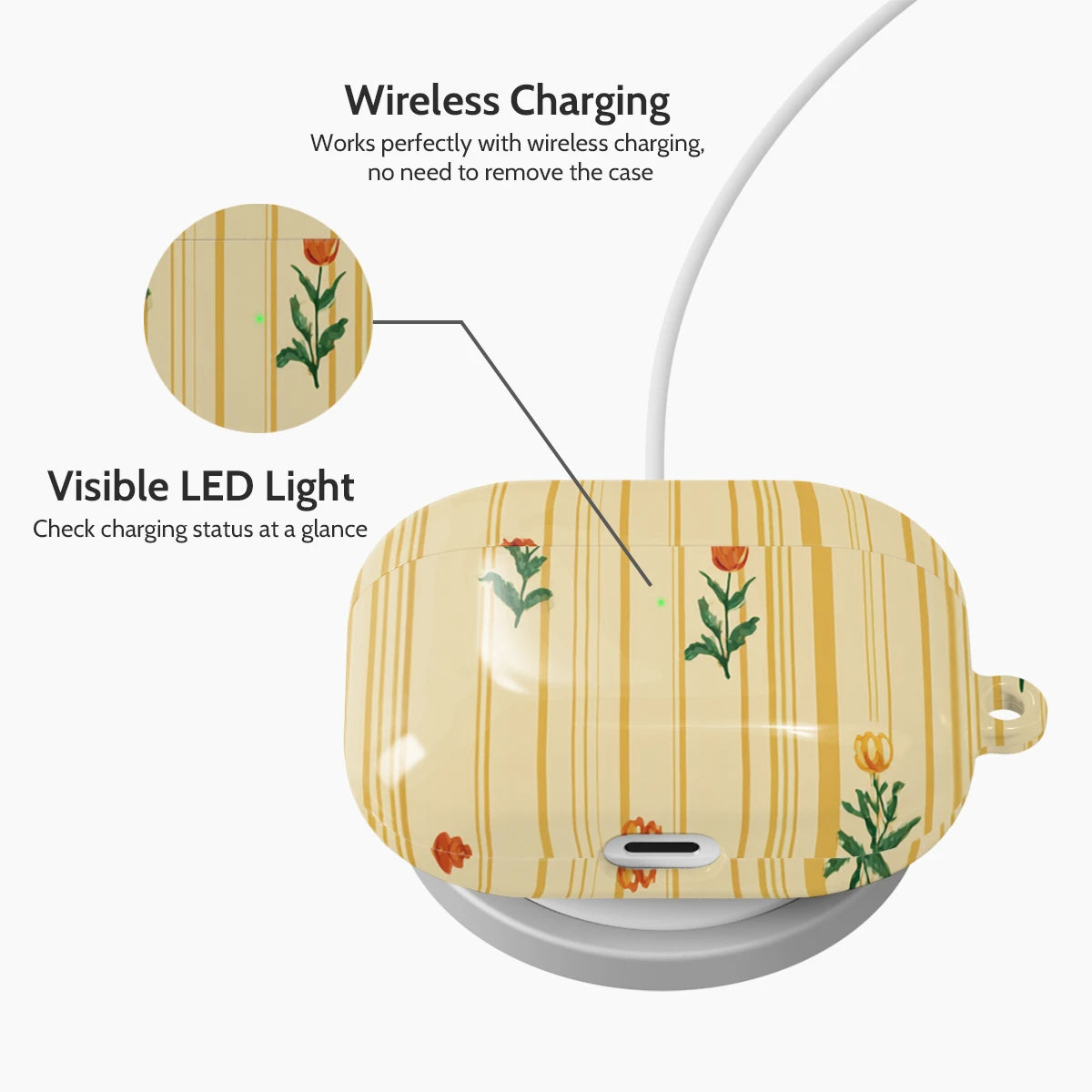 Golden Tulip - AirPods Pro 1 Case