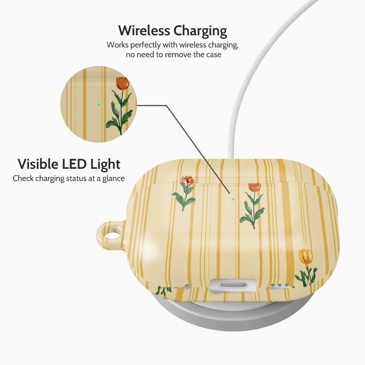 Golden Tulip - AirPods Pro 2 Case