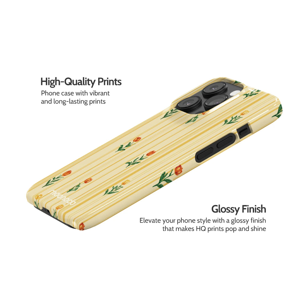 Golden Tulip - iPhone 14 Pro Case