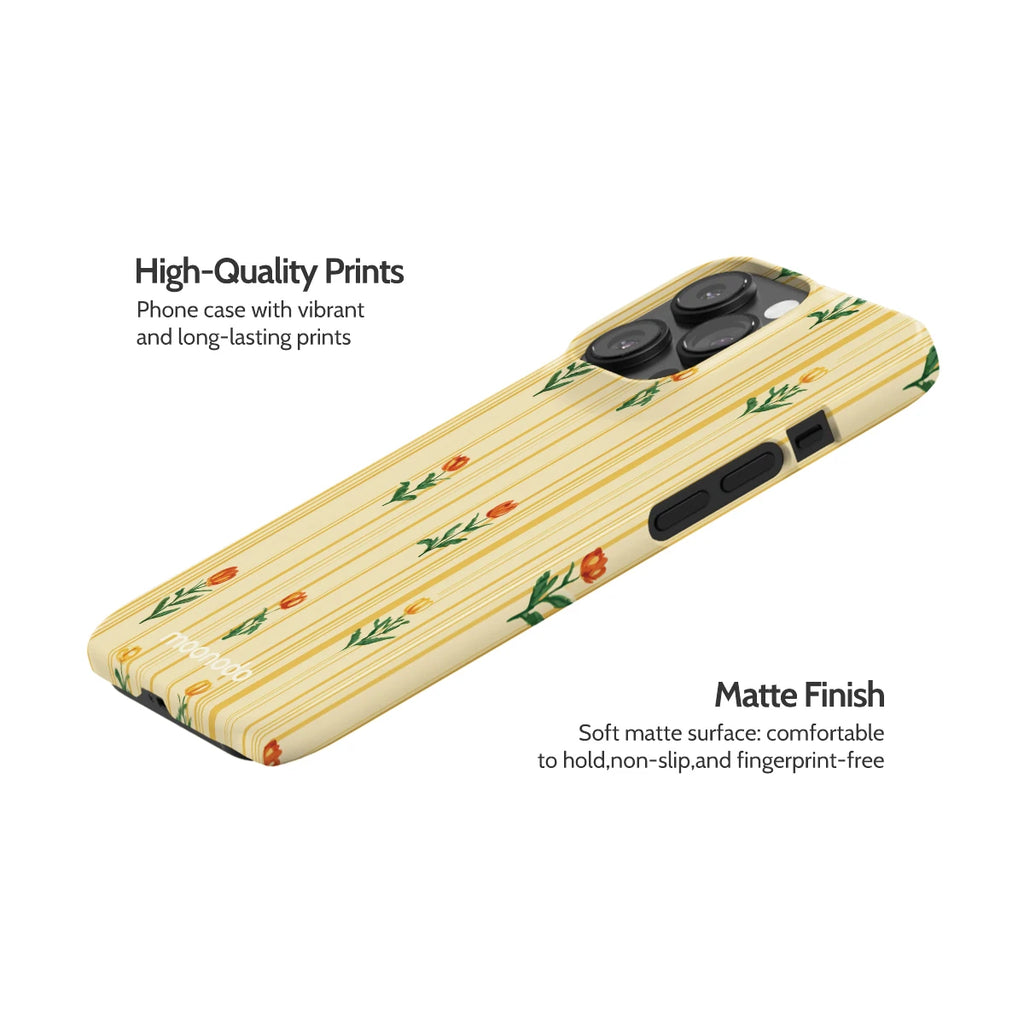 Golden Tulip - iPhone 14 Pro Case