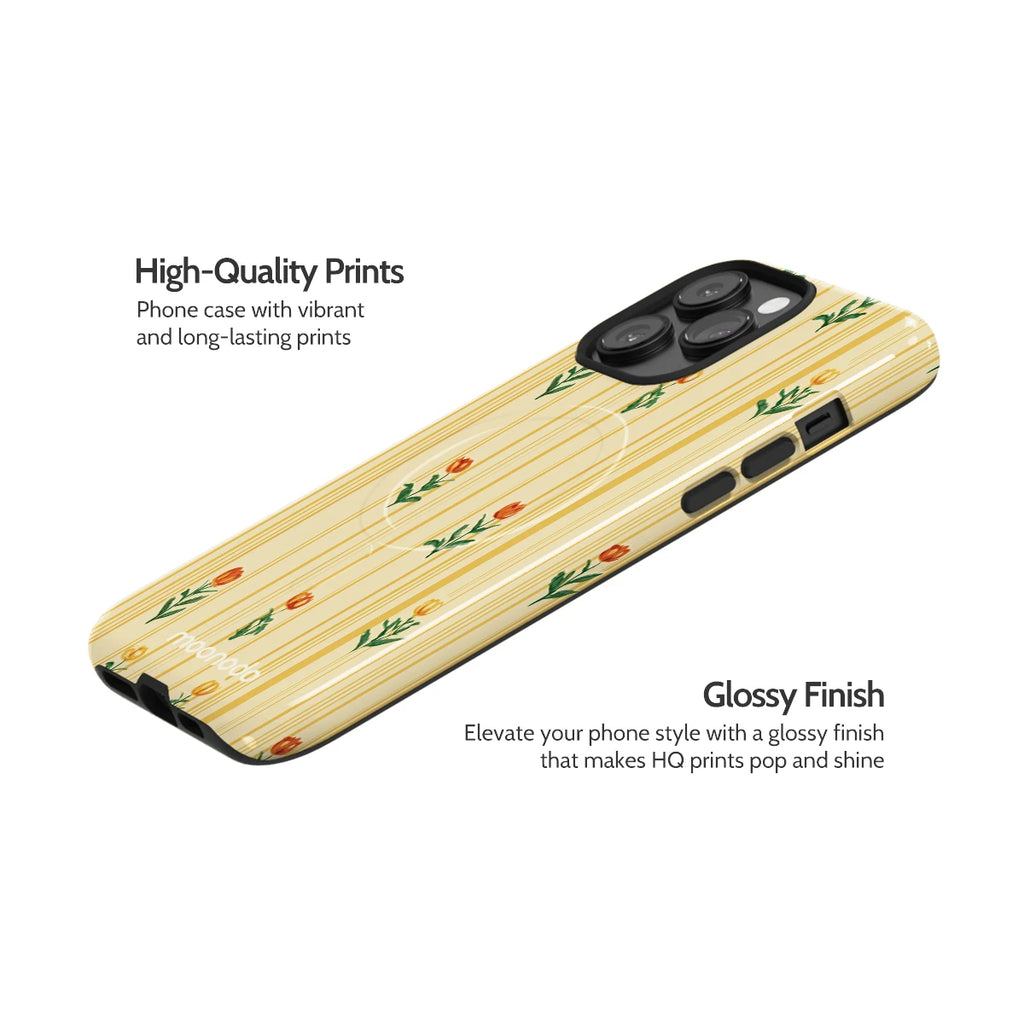Golden Tulip - iPhone 14 Pro Max Case