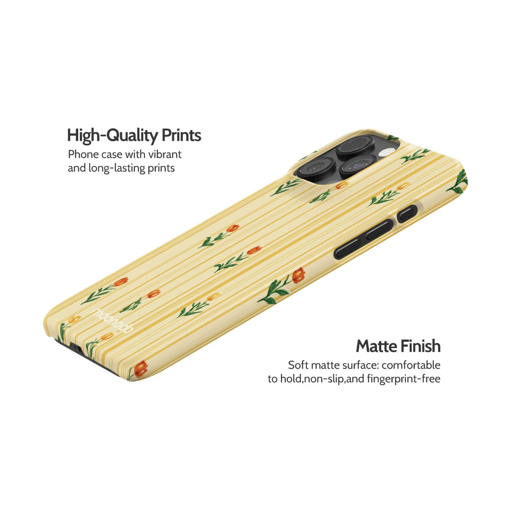 Golden Tulip - iPhone 15 Pro Max Case