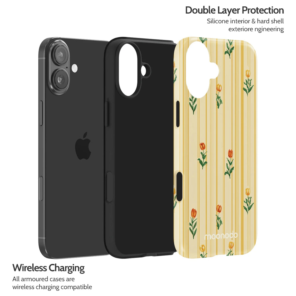 Golden Tulip - iPhone 16 Plus Case