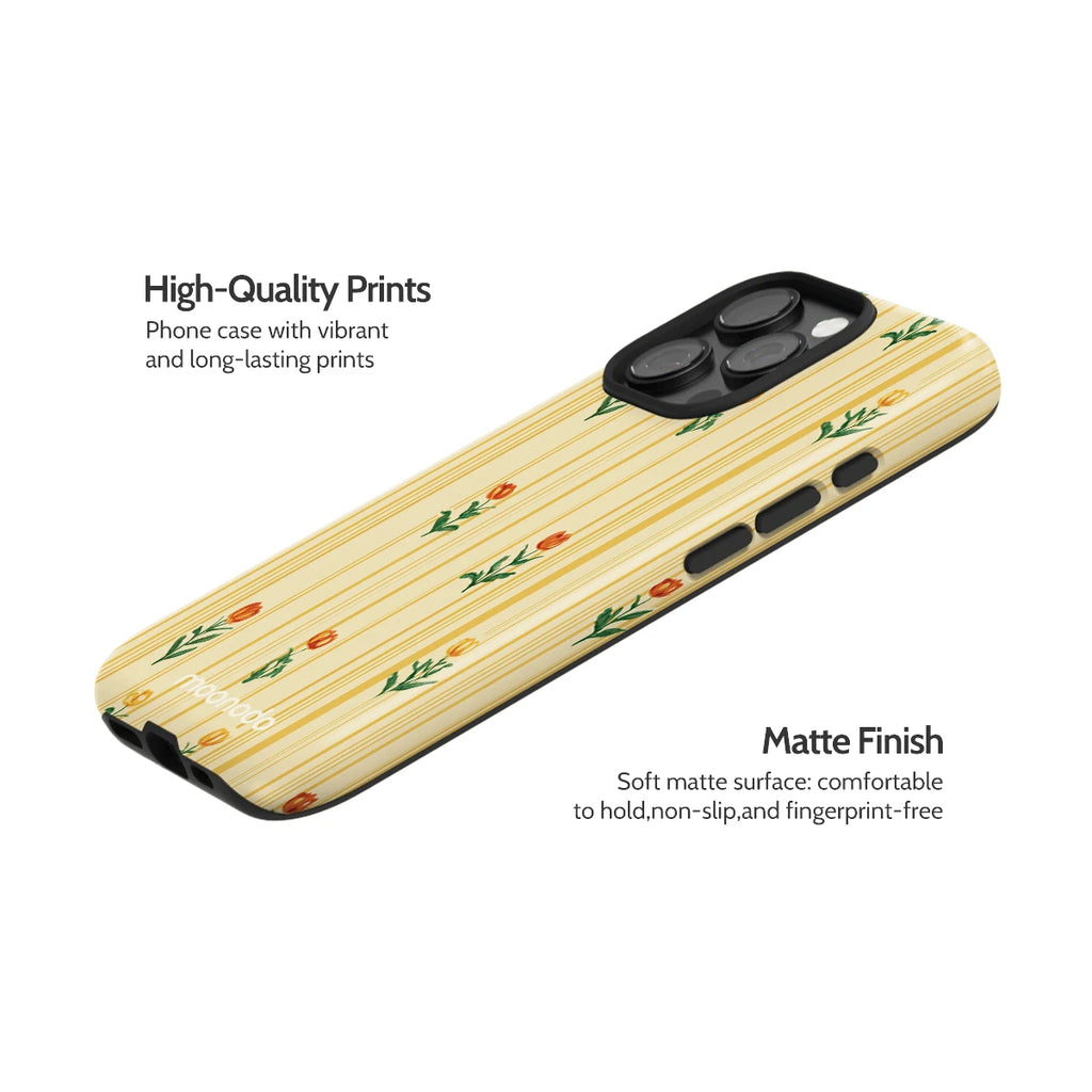 Golden Tulip - iPhone 16 Pro Case