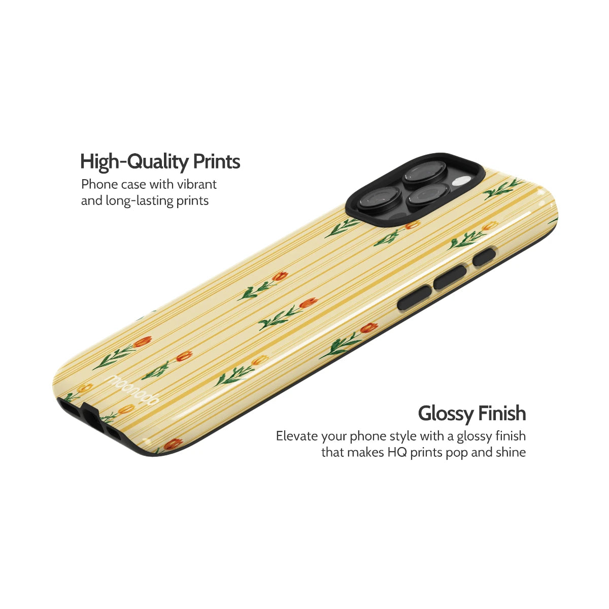 Golden Tulip - iPhone 16 Pro Max Case
