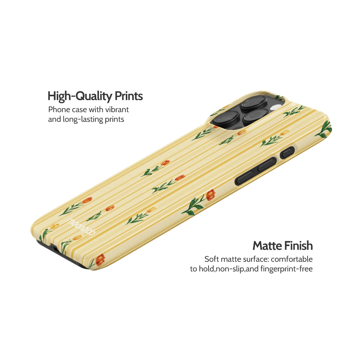 Golden Tulip - iPhone 16 Pro Max Case