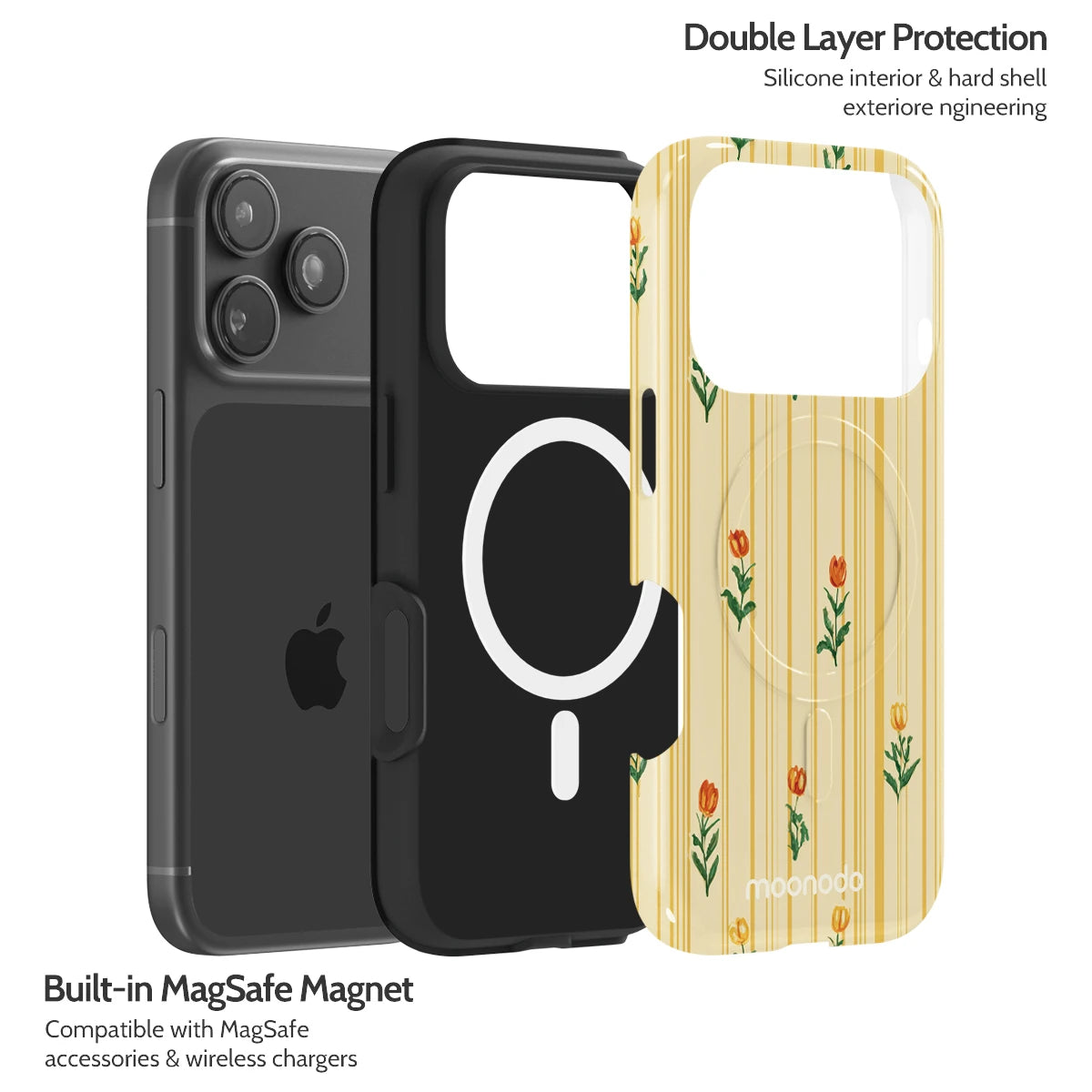 Golden Tulip - iPhone 17 Pro Case