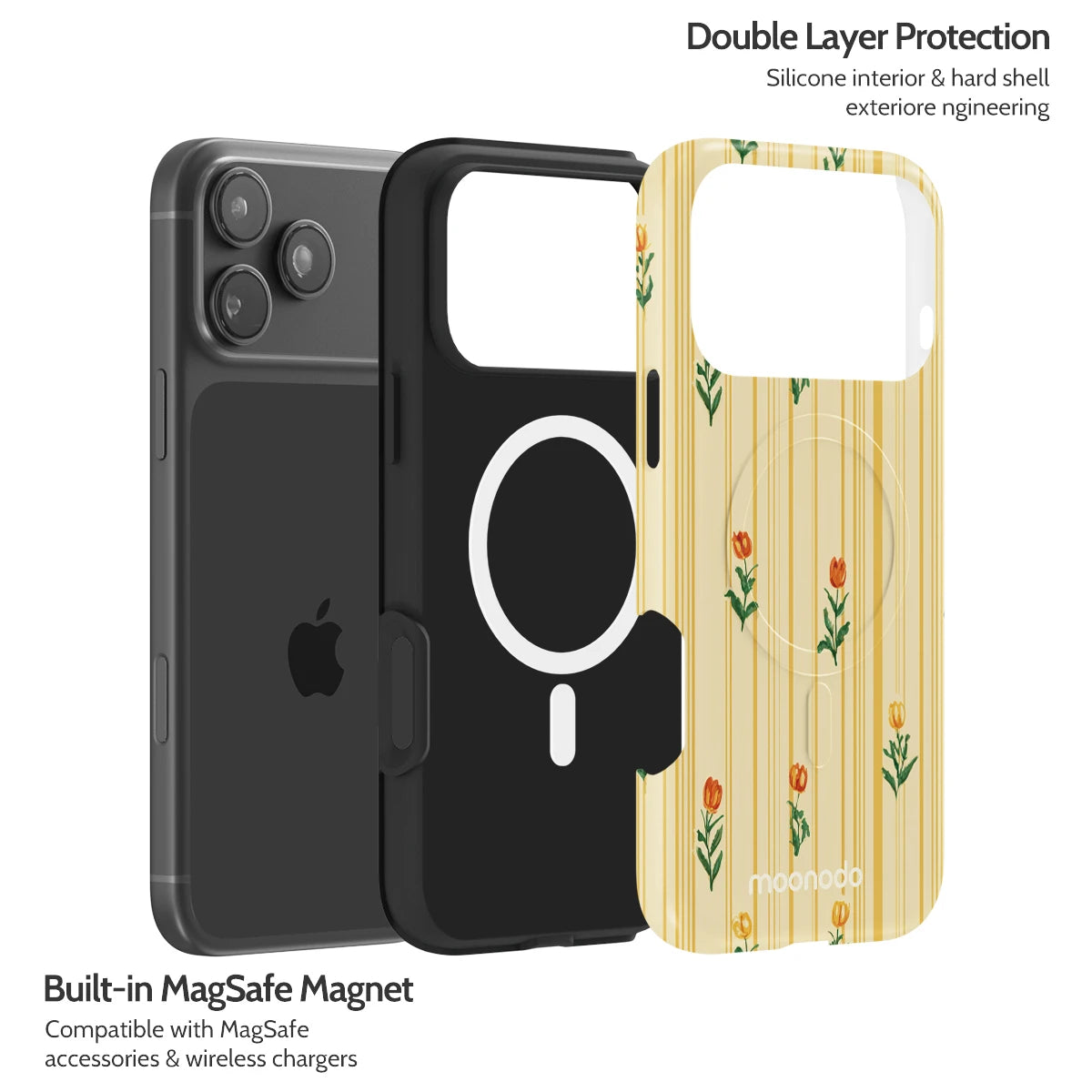 Golden Tulip - iPhone 17 Pro Max Case