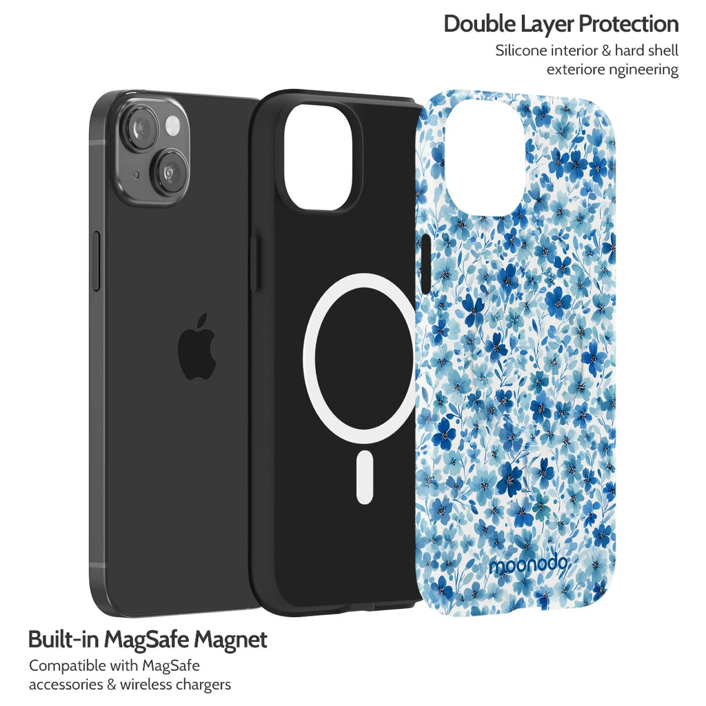 Blue Cascade - iPhone 14 Plus Case