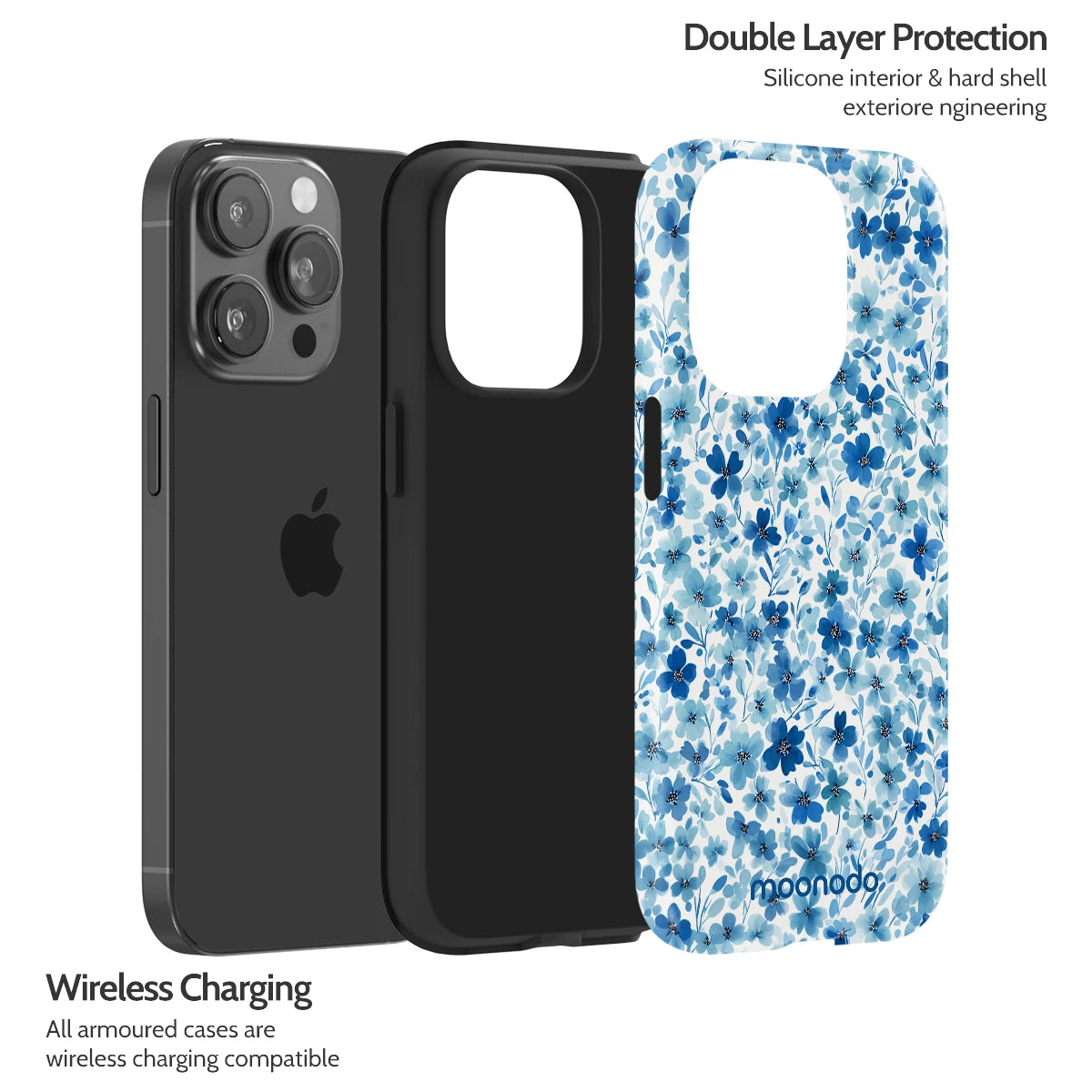 Blue Cascade - iPhone 14 Pro Case