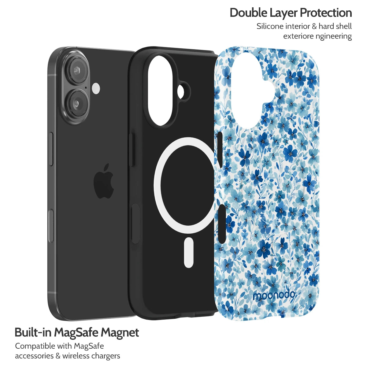 Blue Cascade - iPhone 16 Case