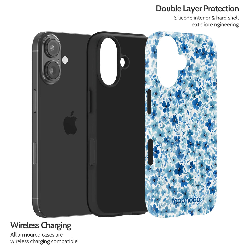 Blue Cascade - iPhone 16 Case
