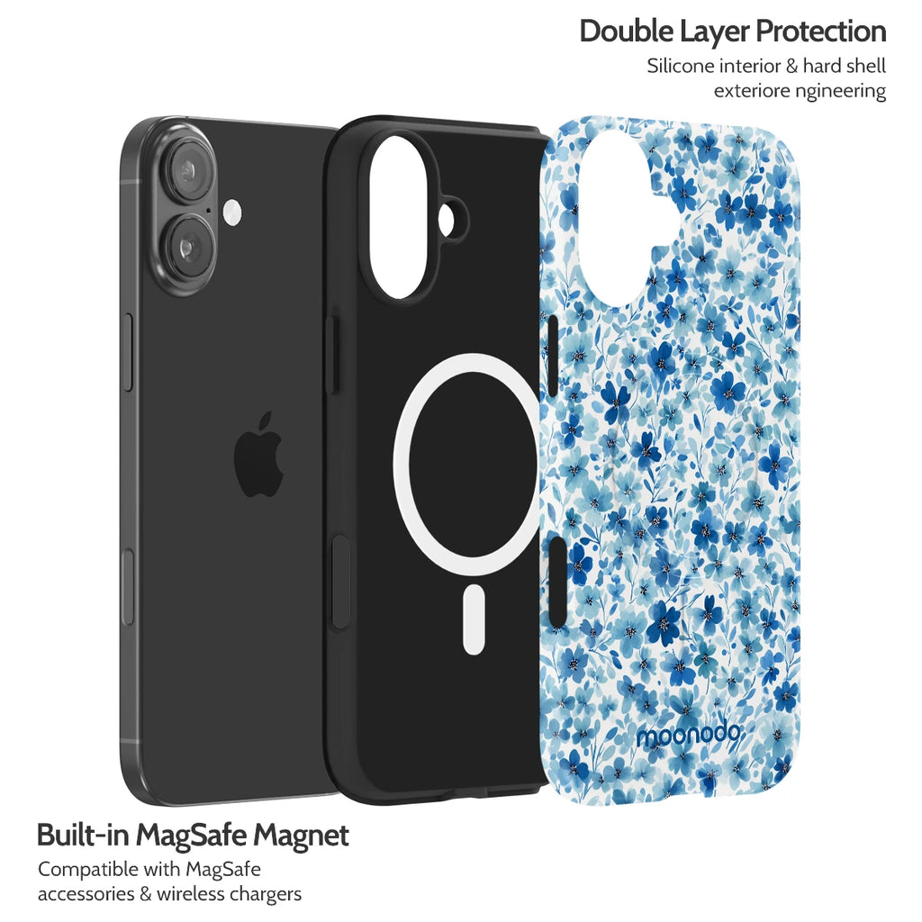 Blue Cascade - iPhone 16 Plus Case