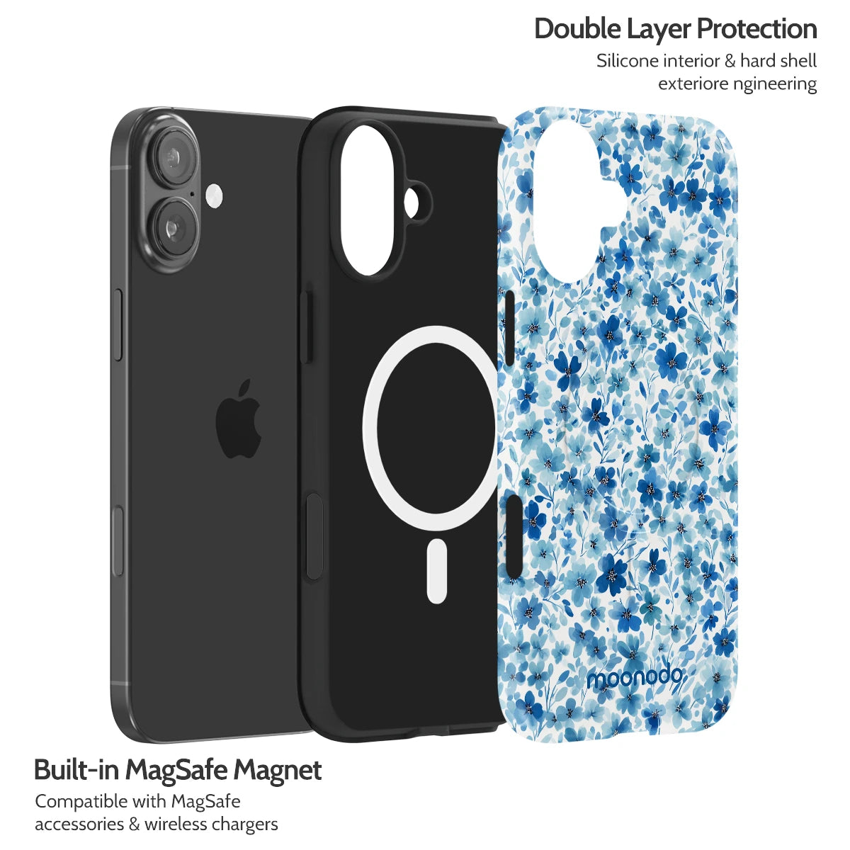 Blue Cascade - iPhone 16 Plus Case