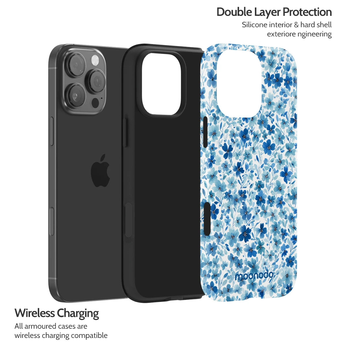 Blue Cascade - iPhone 16 Pro Max Case