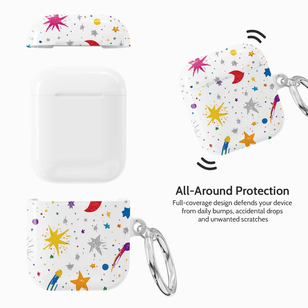 Cosmic Doodle - AirPods 1 & 2 Case