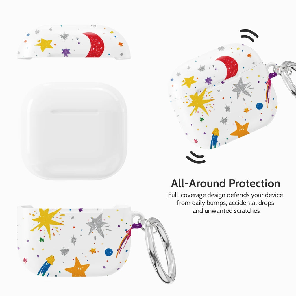 Cosmic Doodle - AirPods 4 Case