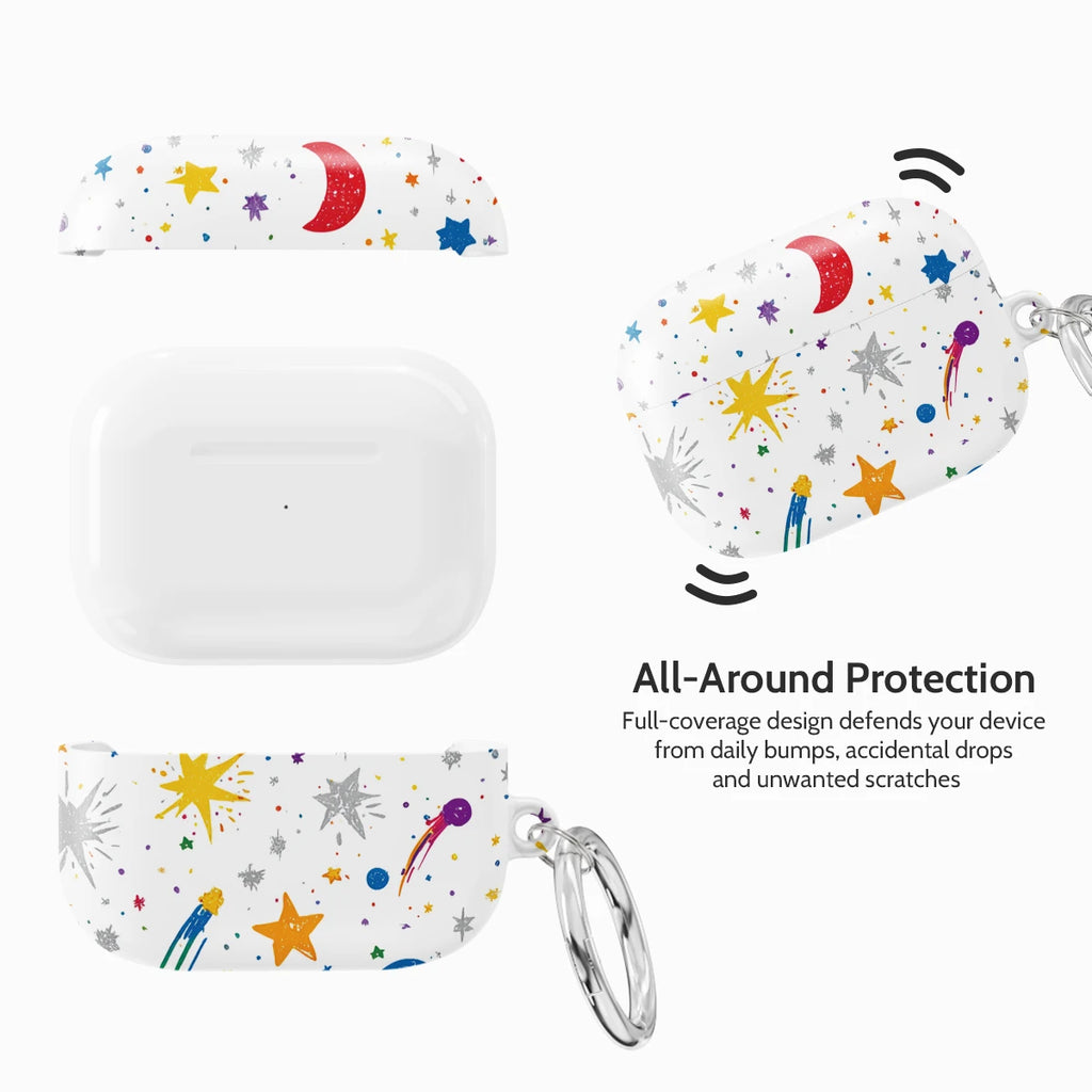 Cosmic Doodle - AirPods Pro 1 Case