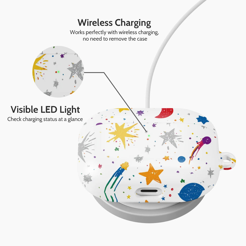 Cosmic Doodle - AirPods Pro 1 Case