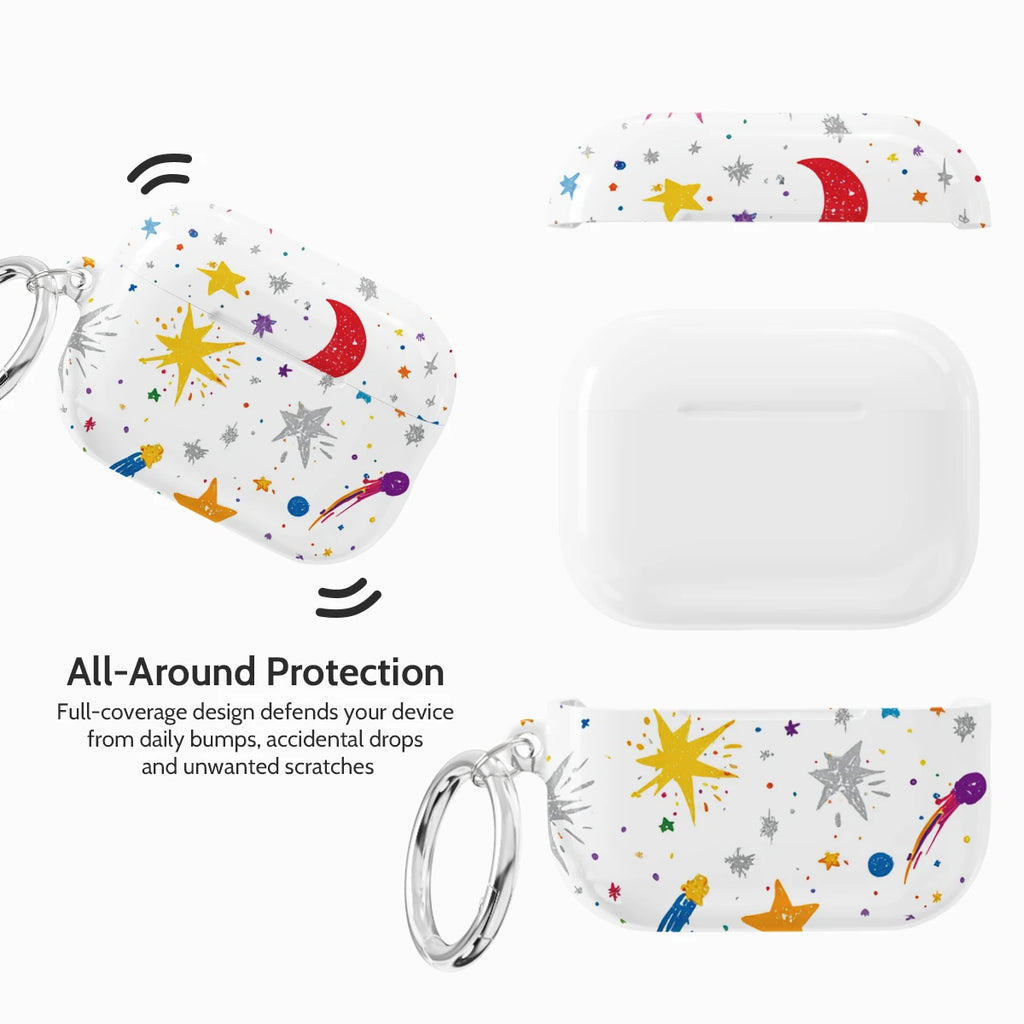 Cosmic Doodle - AirPods Pro 3 Case