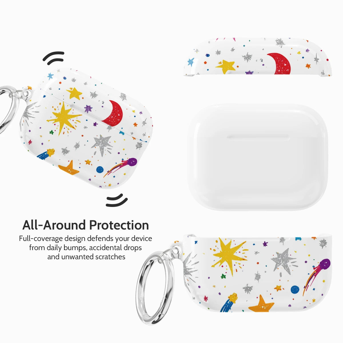 Cosmic Doodle - AirPods Pro 3 Case