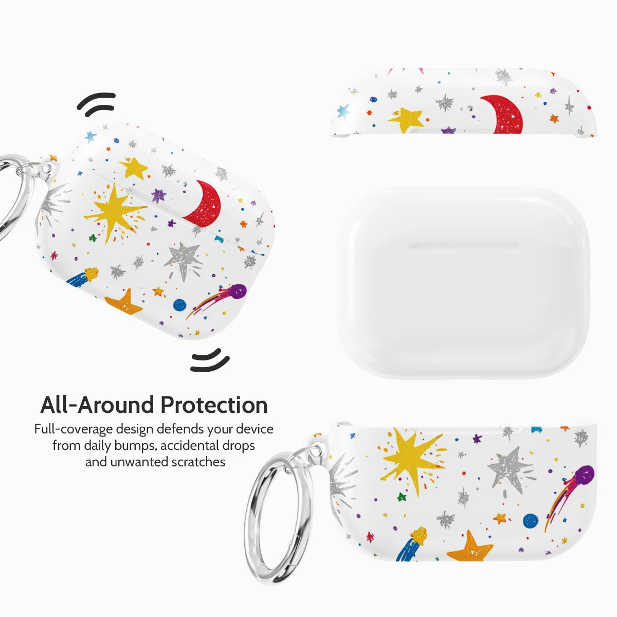 Cosmic Doodle - AirPods Pro 3 Case