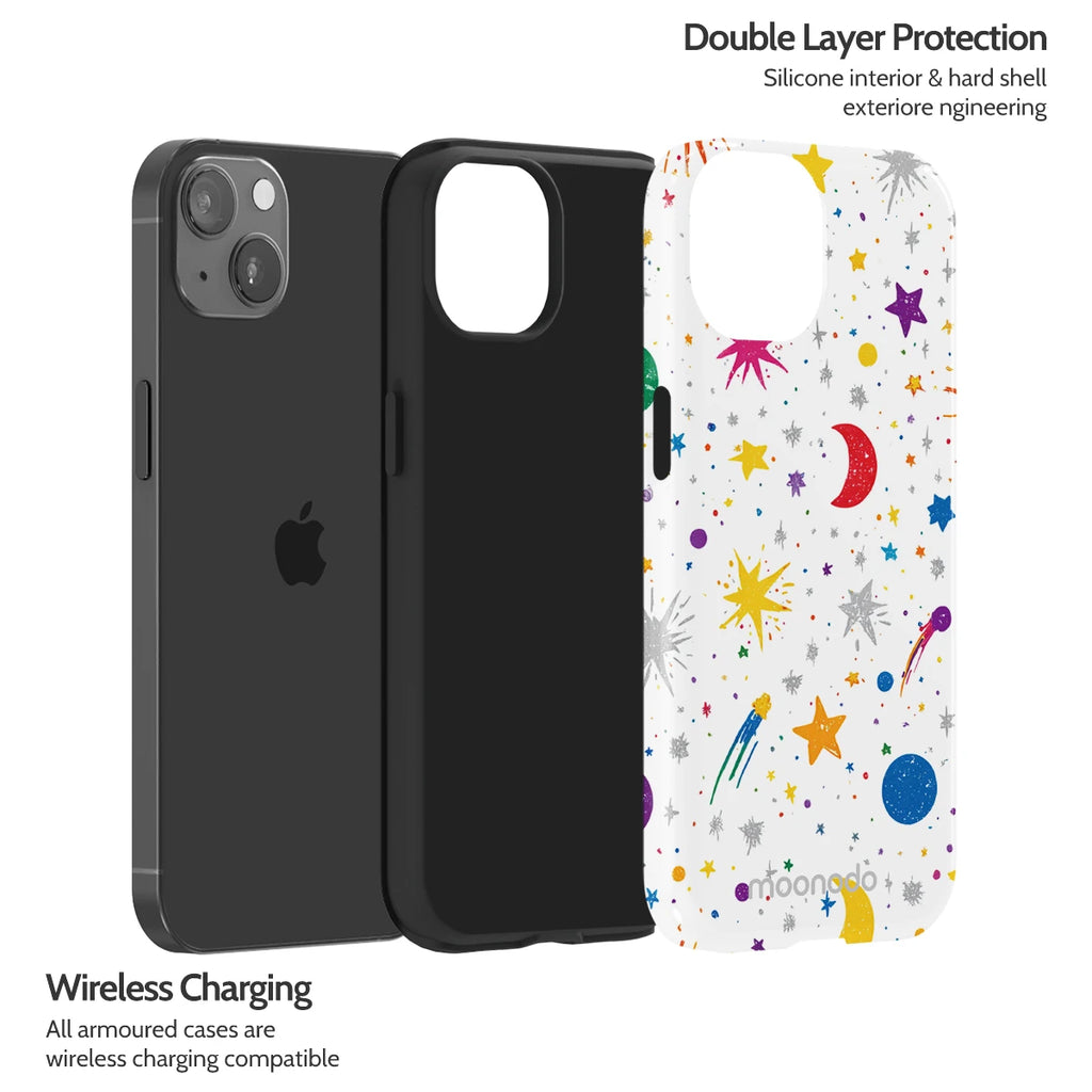 Cosmic Doodle - iPhone 13 Case