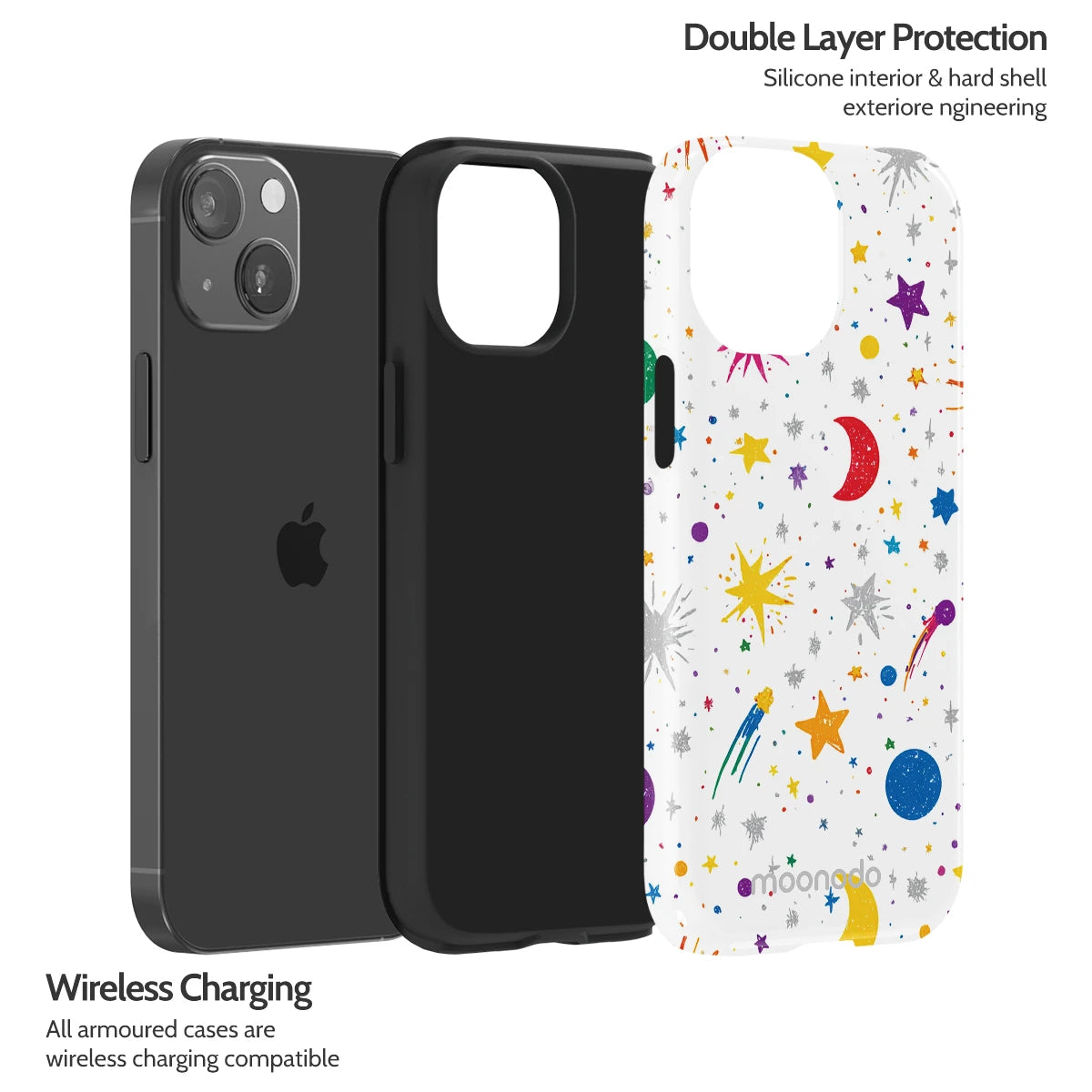 Cosmic Doodle - iPhone 13 Mini Case