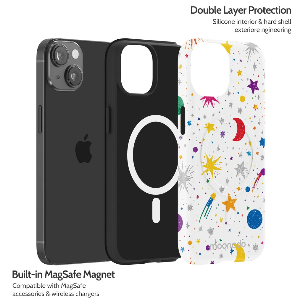 Cosmic Doodle - iPhone 14 Case