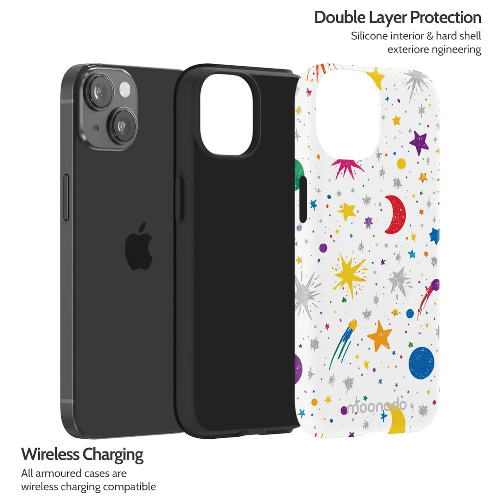 Cosmic Doodle - iPhone 14 Case