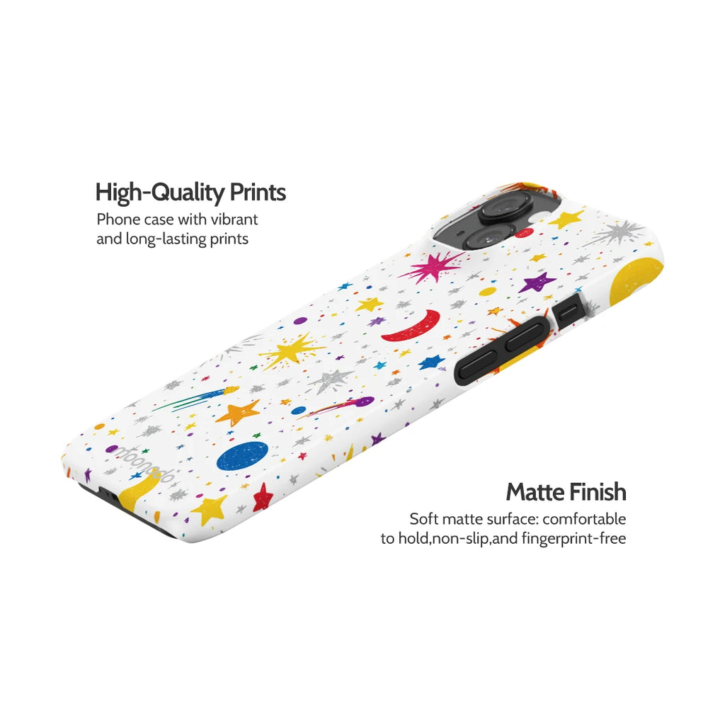 Cosmic Doodle - iPhone 14 Case