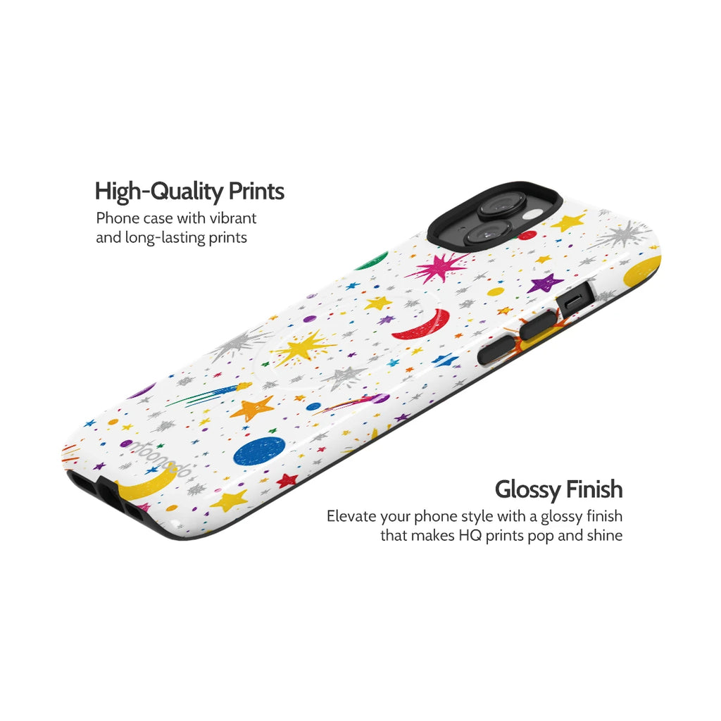 Cosmic Doodle - iPhone 14 Plus Case