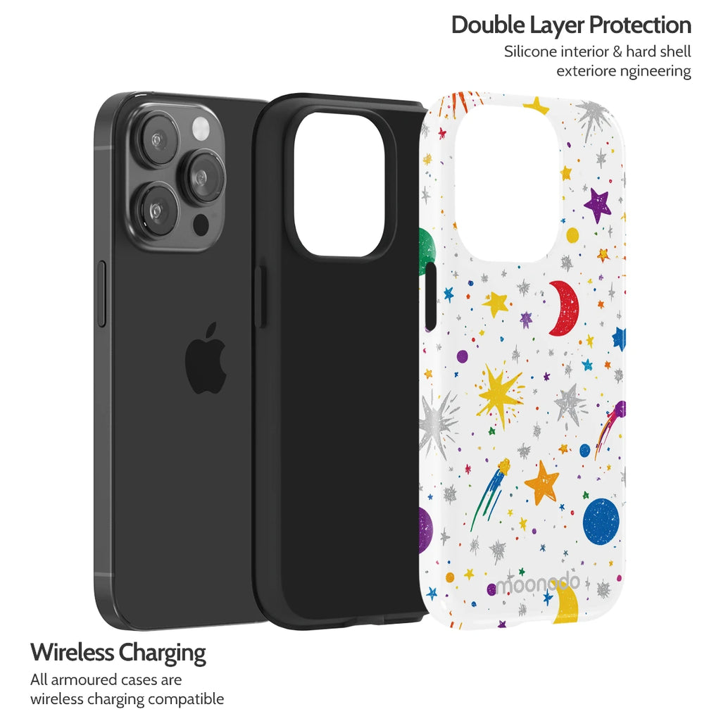 Cosmic Doodle - iPhone 14 Pro Case
