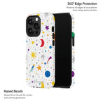 Cosmic Doodle - iPhone 14 Pro Case
