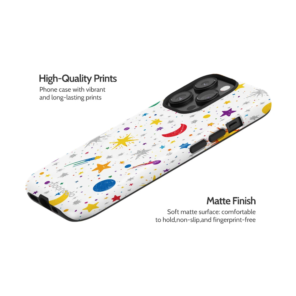 Cosmic Doodle - iPhone 14 Pro Case