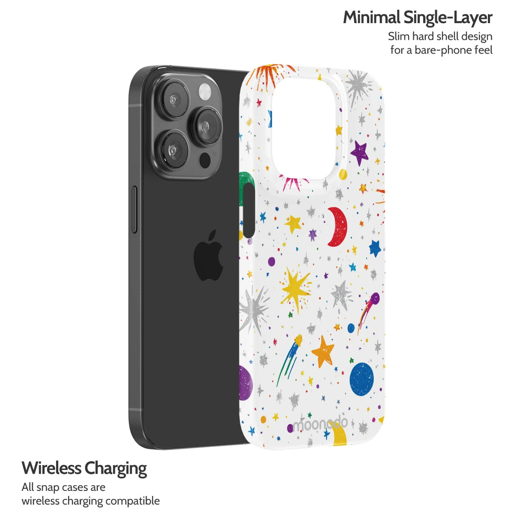 Cosmic Doodle - iPhone 14 Pro Case