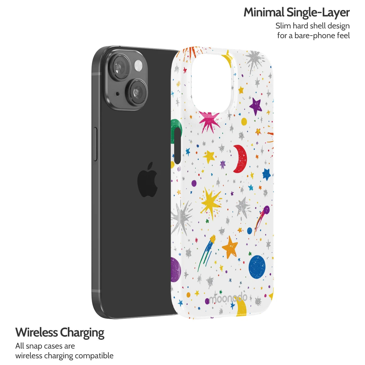 Cosmic Doodle - iPhone 15 Case