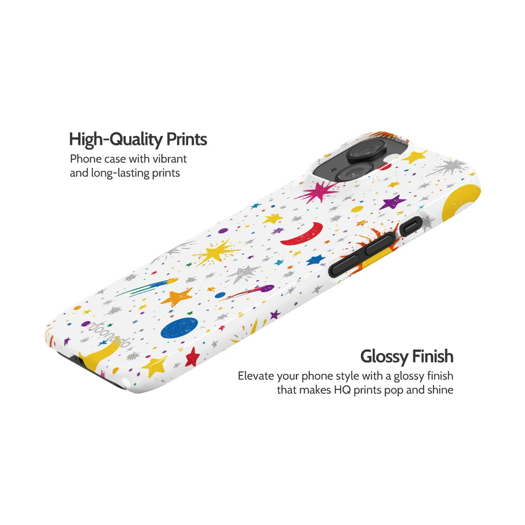 Cosmic Doodle - iPhone 15 Case