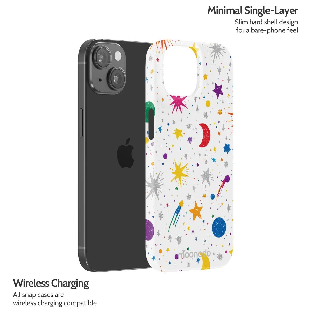Cosmic Doodle - iPhone 15 Case
