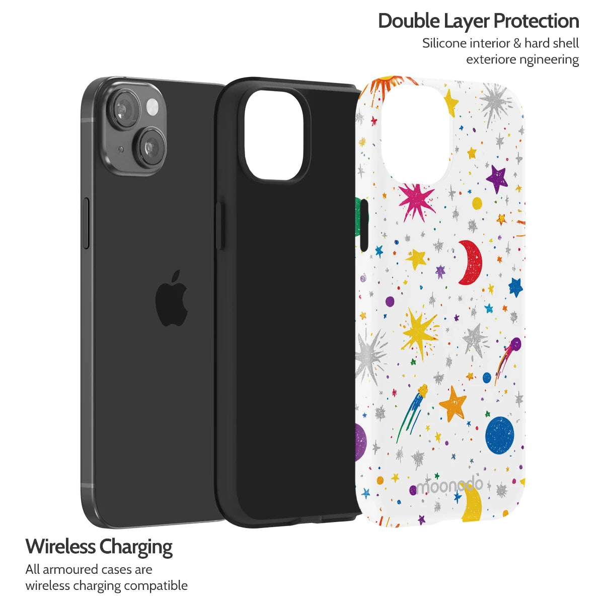 Cosmic Doodle - iPhone 15 Plus Case