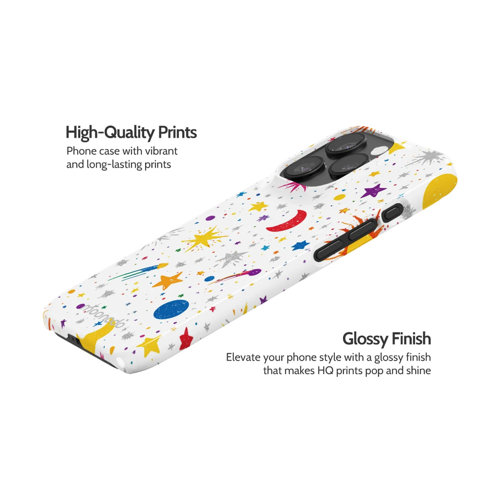 Cosmic Doodle - iPhone 15 Pro Case